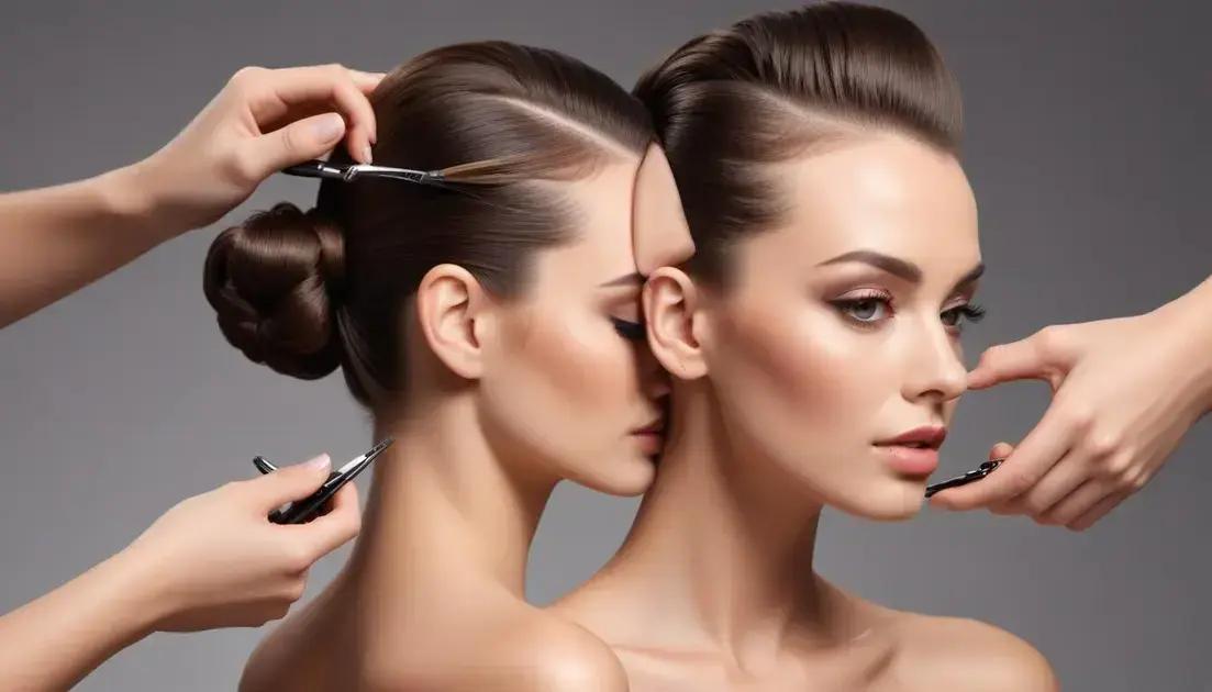 pulled-back hairstyle tutorial for clean runway-inspired looks tips