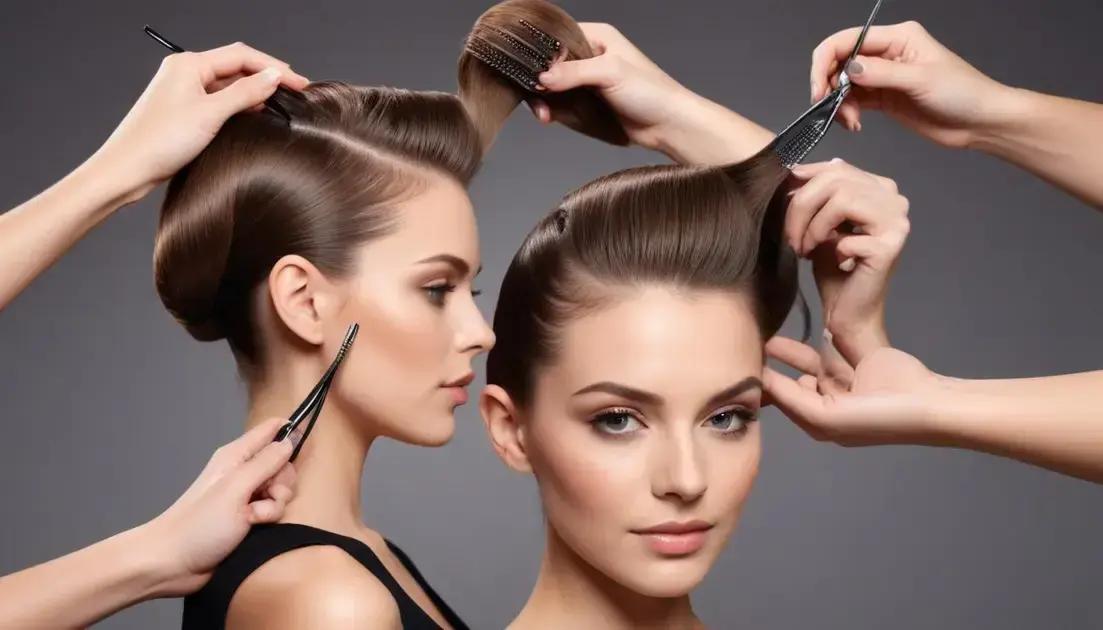 Step-by-step pulled-back technique for runway polish Step-by-step pulled-back technique for runway polish