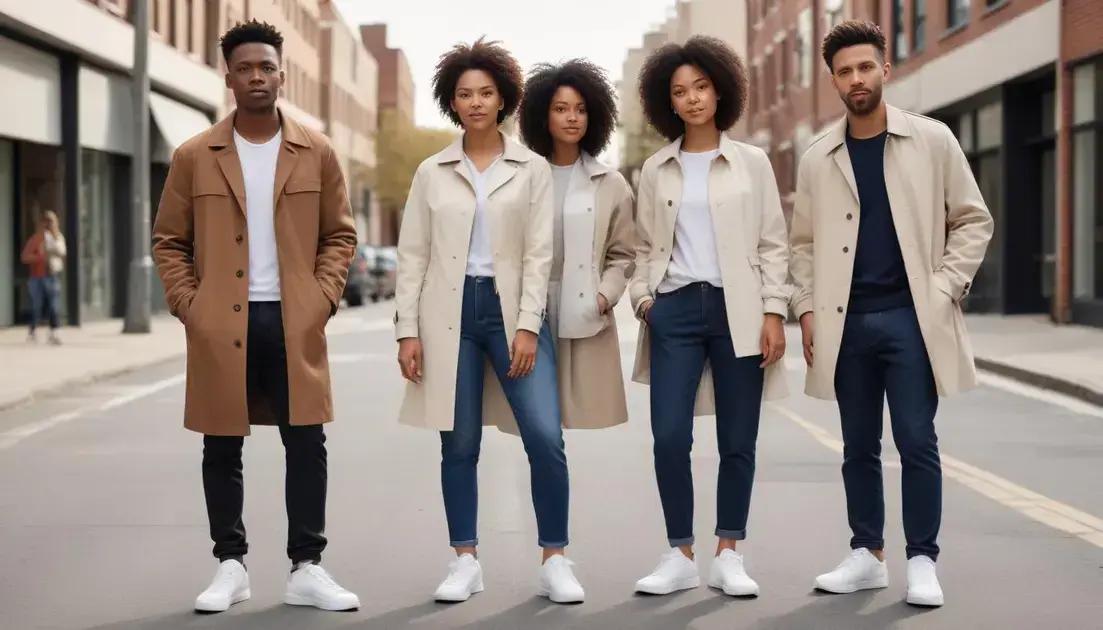 Blending sporty pieces into casual everyday outfits