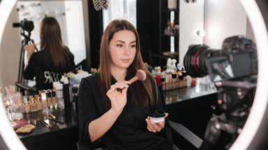 soft glam makeup tutorial with blurred matte finish: tips
