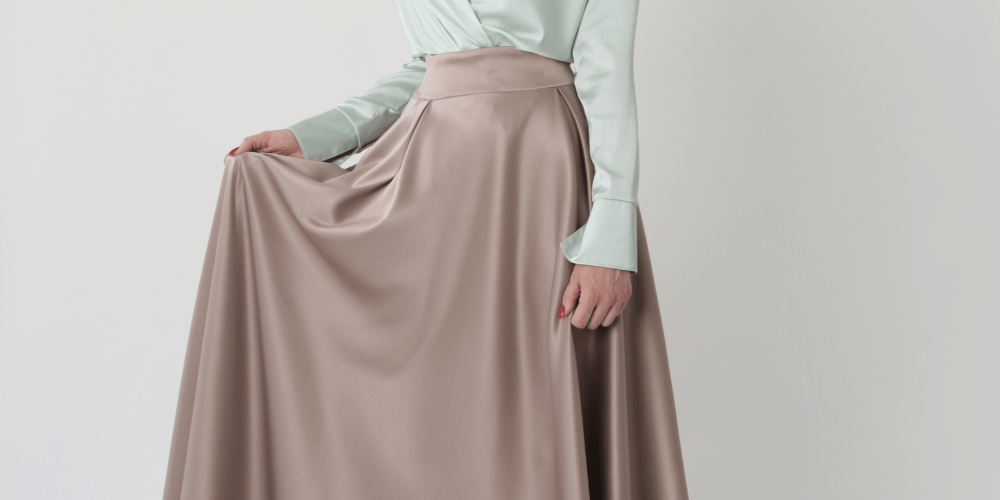 dinner outfits with satin skirts and fitted cardigans ideas