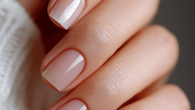 minimalist DIY manicure tutorial for short square nails now